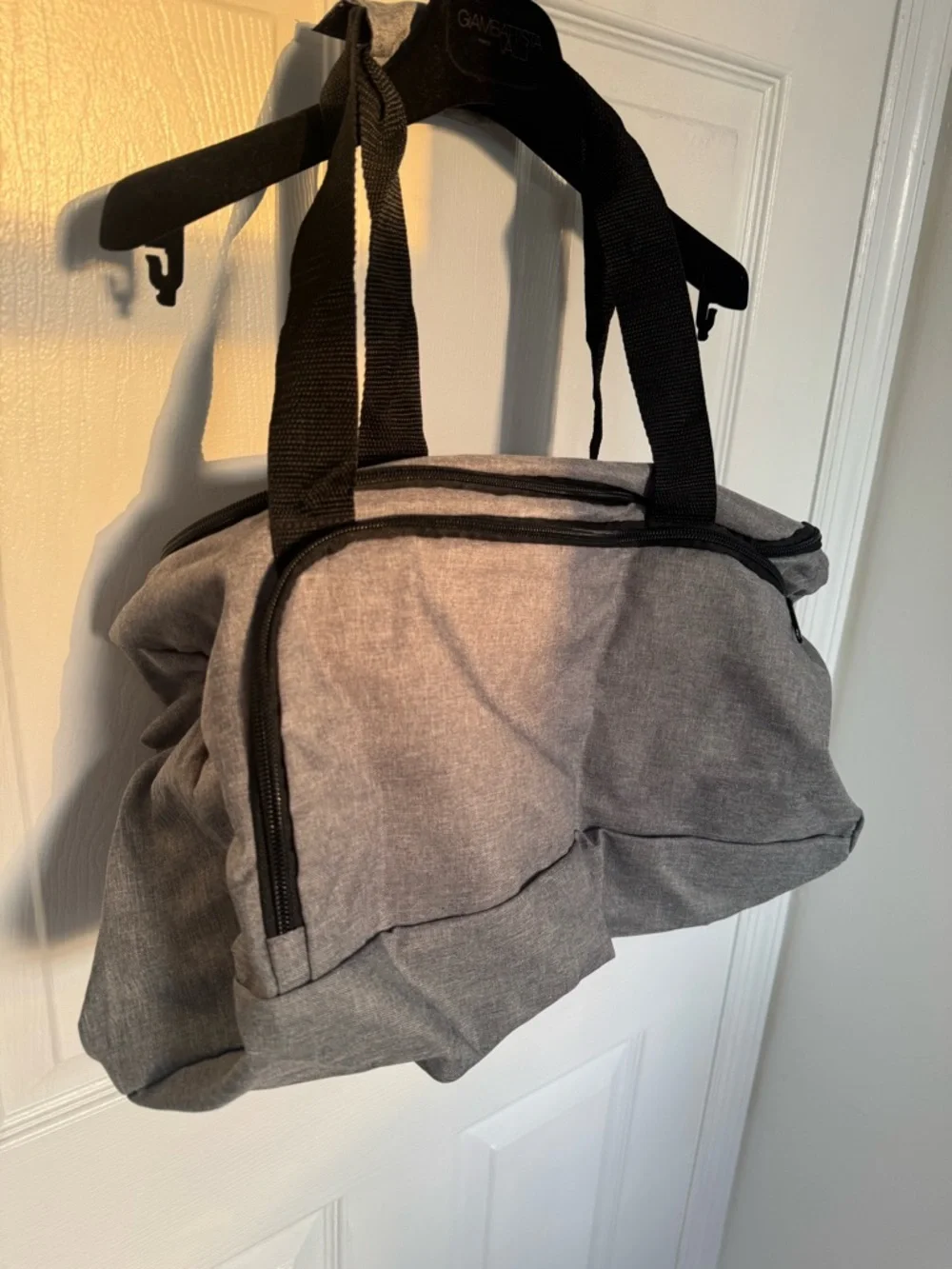 Gray Weekend Duffel Bag - Lightweight Travel Tote